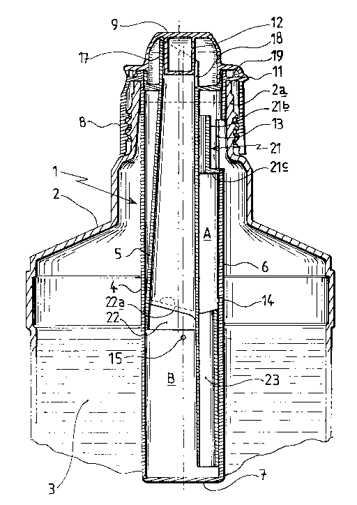 A single figure which represents the drawing illustrating the invention.